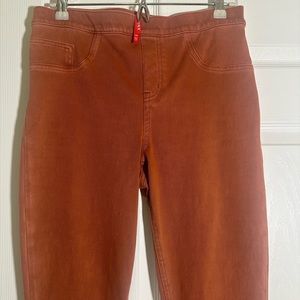 SPANX Jeggings. Like new. Size Large. ‘Terra cotta’